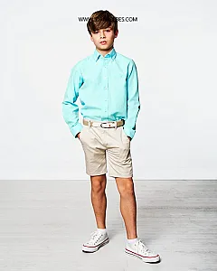 SPAGNOLO BERMUDA GABARDINA ESTAMPADA