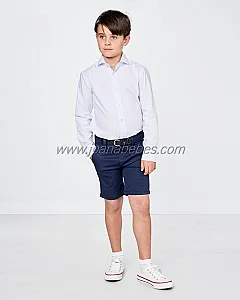 SPAGNOLO BERMUDA GABARDINA ESTAMPADA