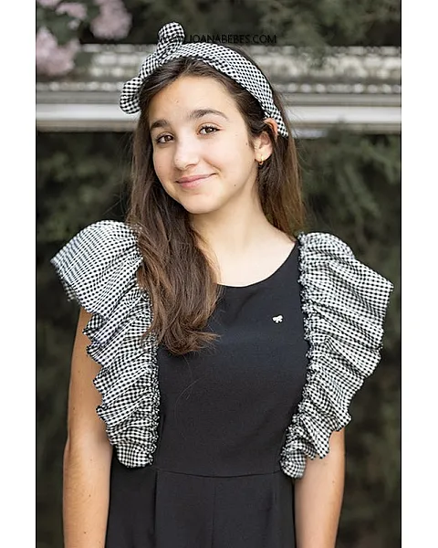 MY BELLA MOON MONO DE CREP VICHY BRILLO