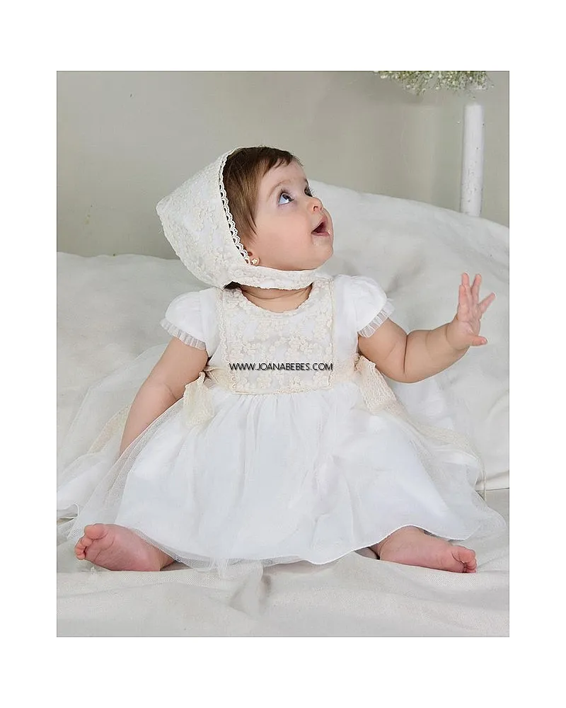 JESUSITO 3 PIEZAS EN TUL BORDADO