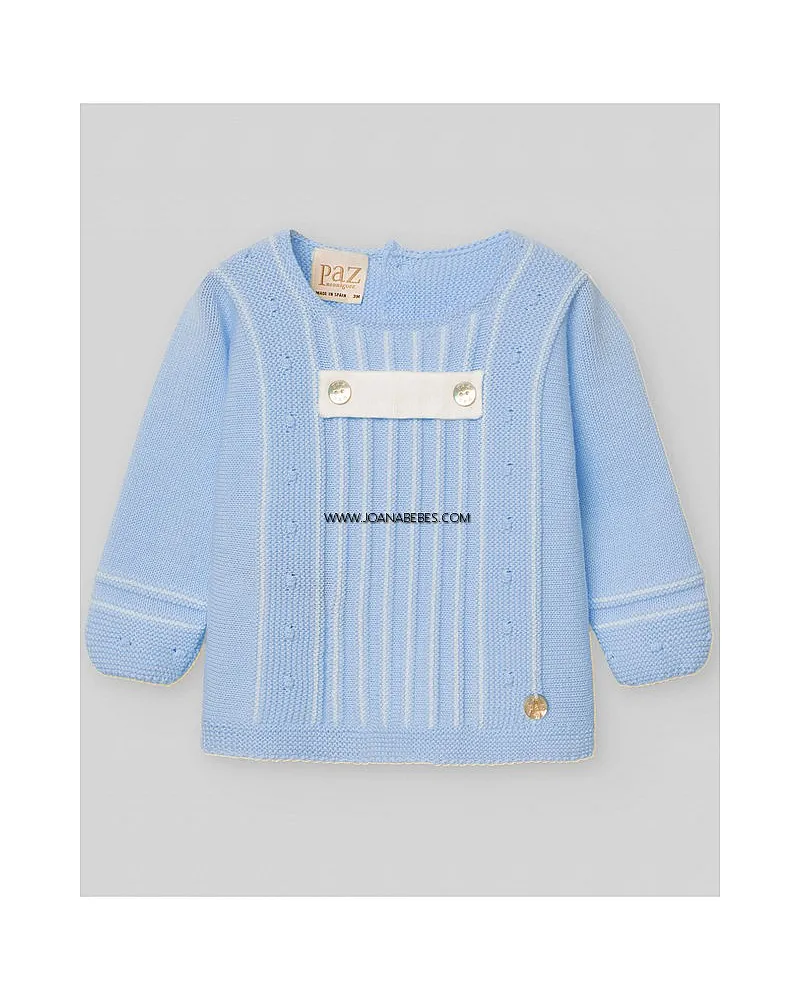 PAZ RODRIGUEZ CONJUNTO 3 PIEZAS BICO AZUL CIELO