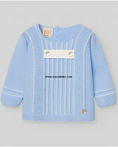 PAZ RODRIGUEZ CONJUNTO 3 PIEZAS BICO AZUL CIELO