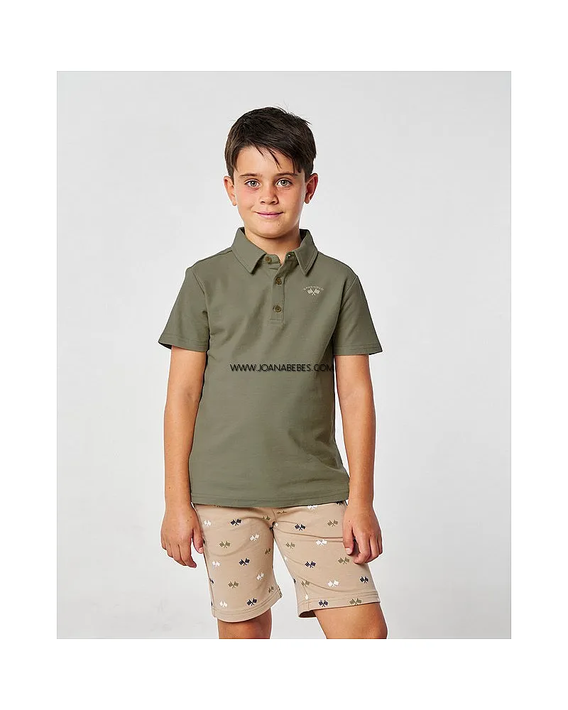 SPAGNOLO SET CAMISETA Y BERMUDA BANDERAS 3651