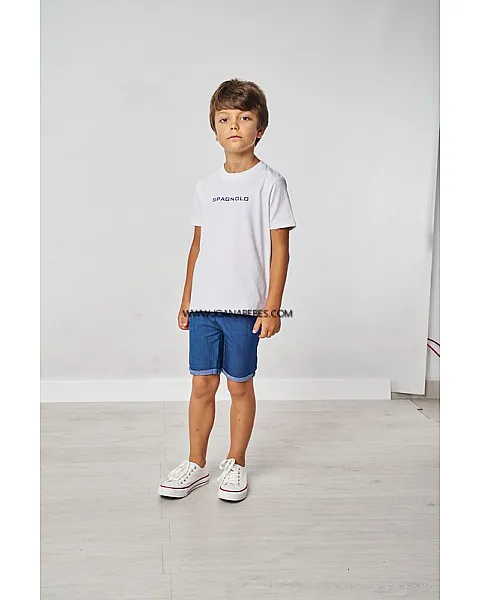 SPAGNOLO SET CAMISETA Y BERMUDA 3657
