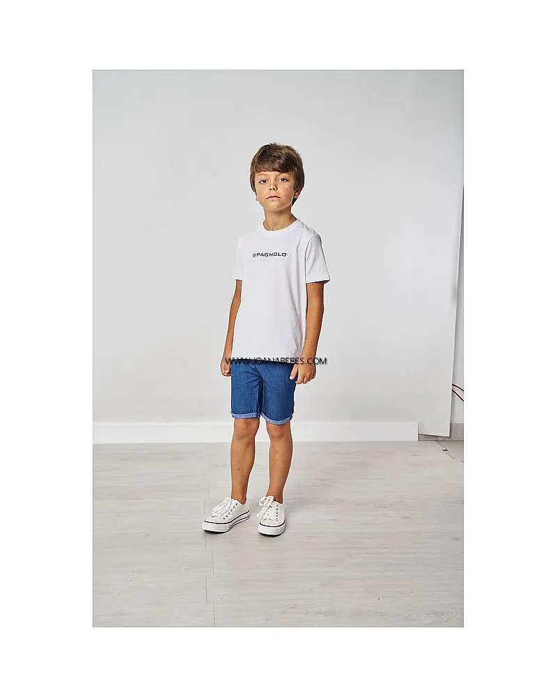 SPAGNOLO SET CAMISETA Y BERMUDA 3657