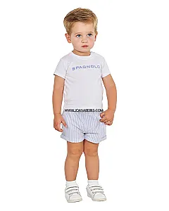 SPAGNOLO CAMISETA Y BERMUDA 3657