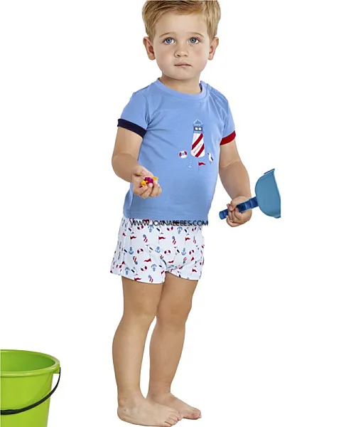 SPAGNOLO CAMISETA Y BOXER 3662