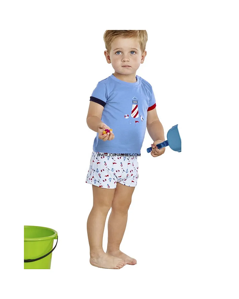 SPAGNOLO CAMISETA Y BOXER 3662