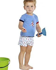 SPAGNOLO CAMISETA Y BOXER 3662