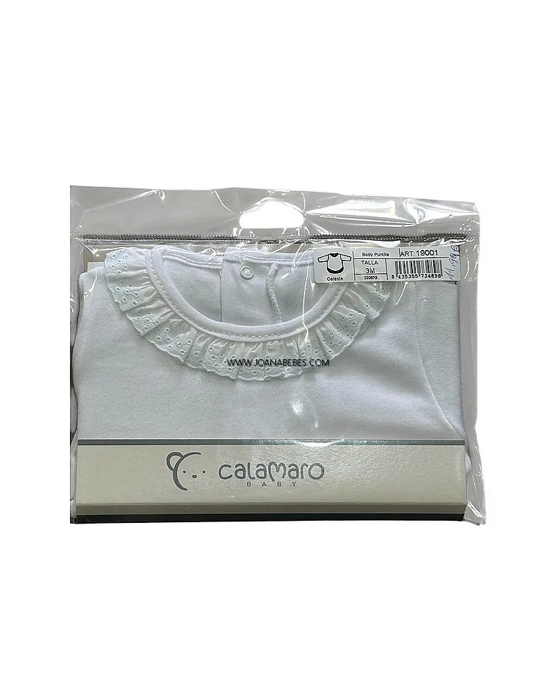 CALAMARO BODY CUELLO PUNTILLA CELESTE