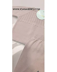 BABYDIF CONJUNTO POLAINA ROSA