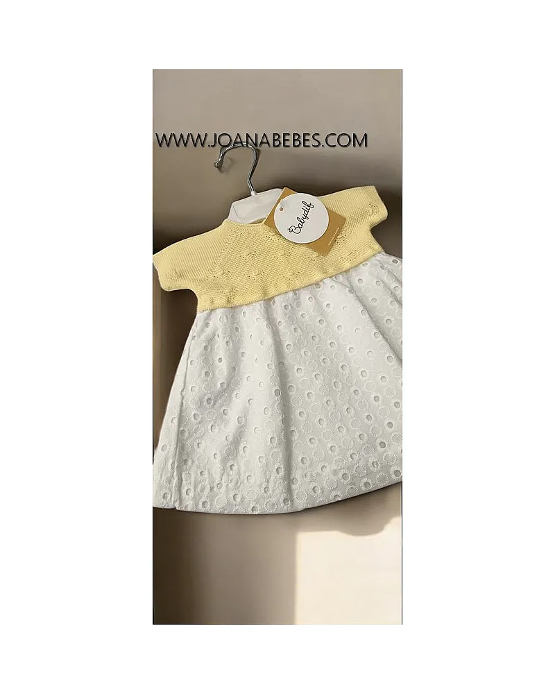 BABYDIF VESTIDO COMBINADO