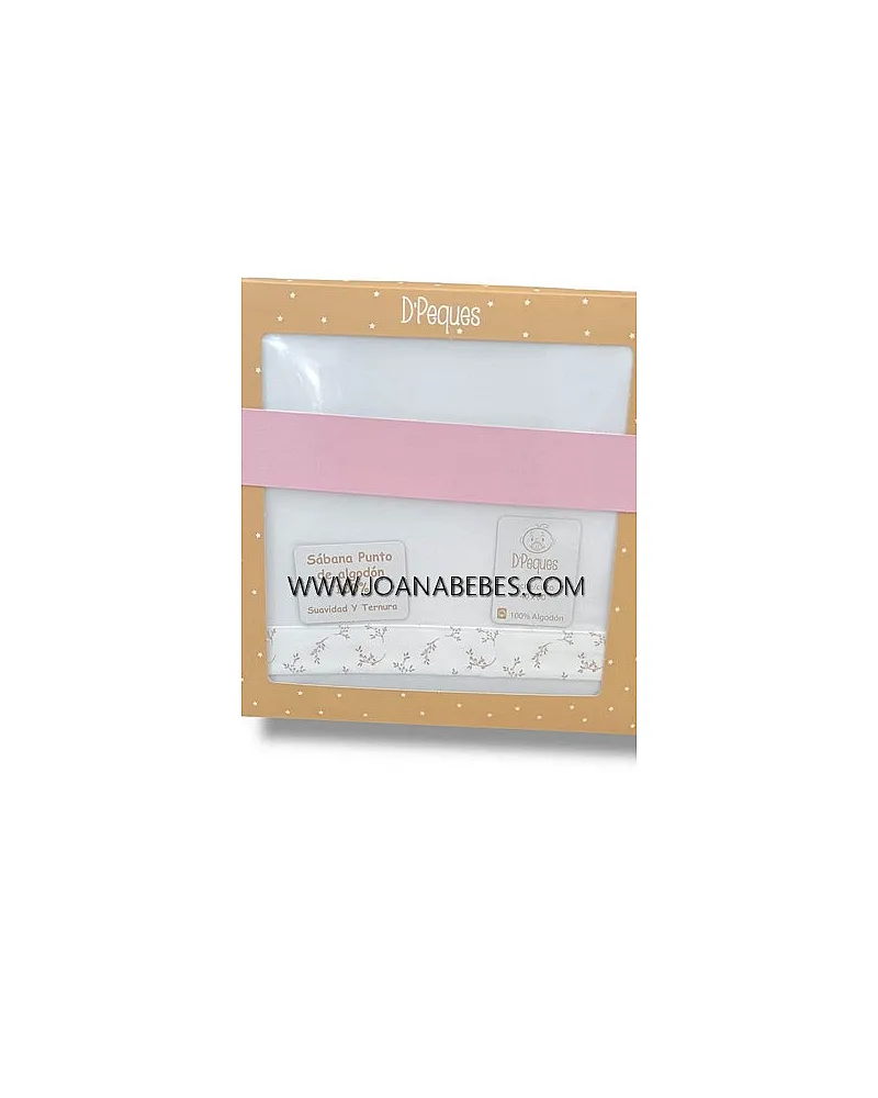 Juego sabanas coche RAMILLETES ROSA