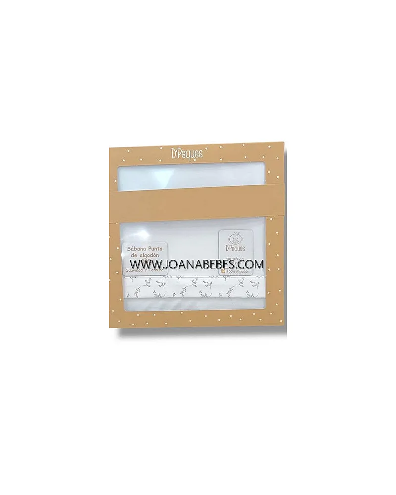 Juego sabanas coche DE PUNTO RAMILLETES BEIG