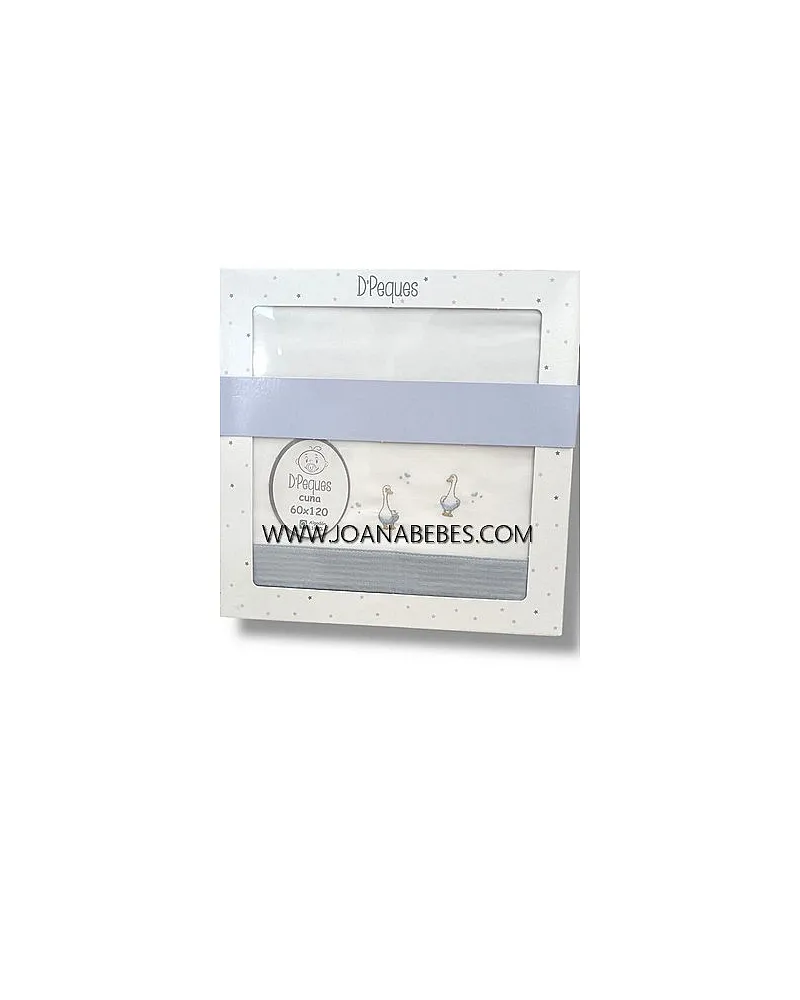 Juego sabanas CUNA OCAS AZUL