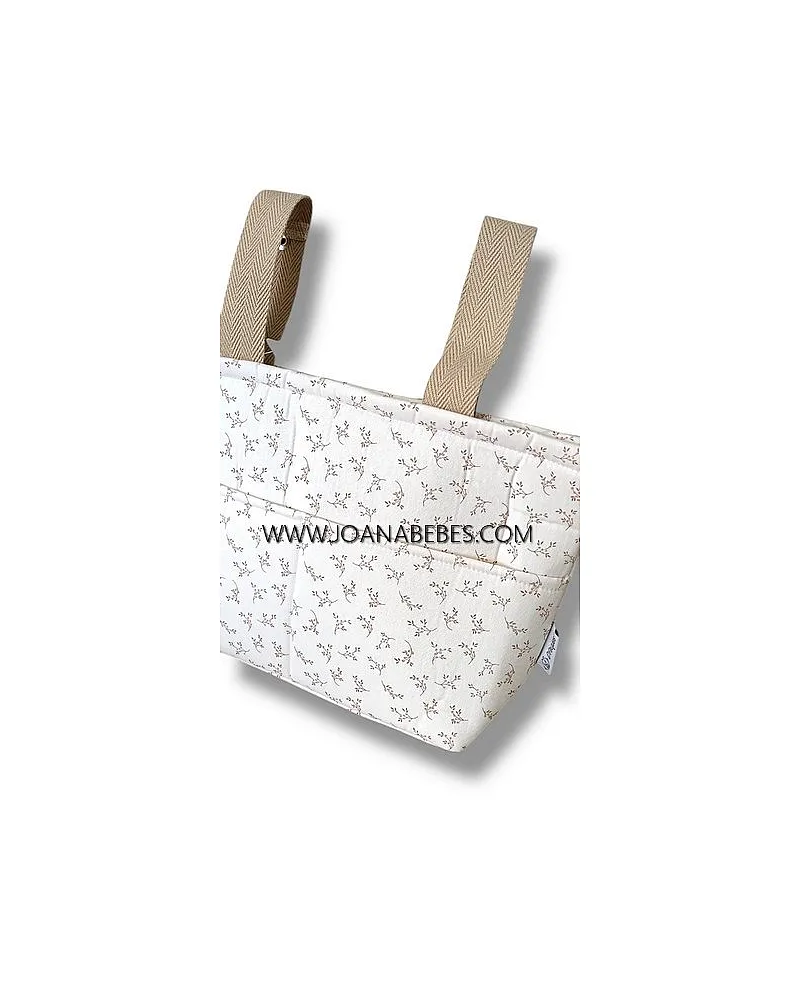 BOLSO ORGANIZADOR XL RAMILLETES ROSA