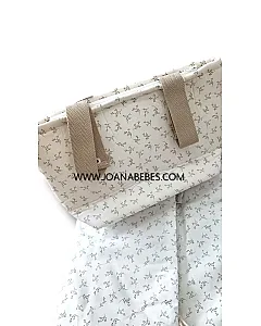 BOLSO ORGANIZADOR XL RAMILLETES BEIG