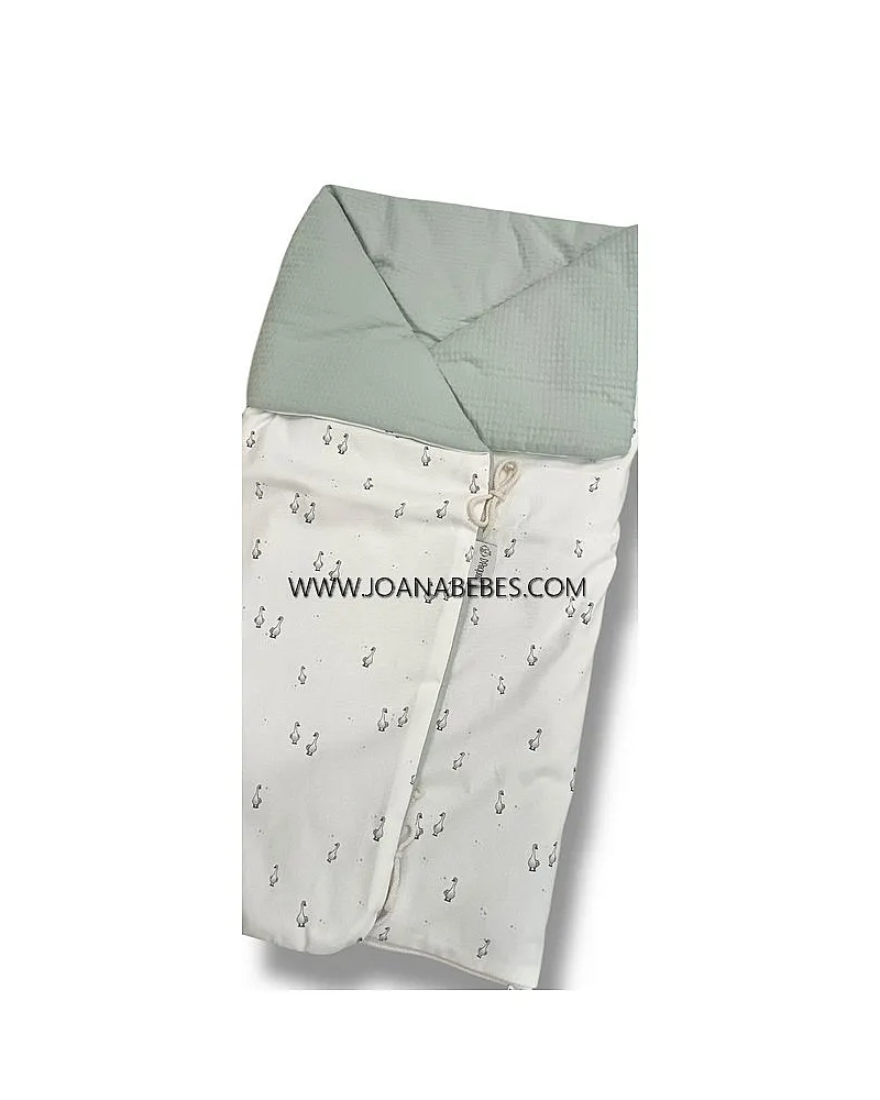 SACO MANTA REVERSIBLE FINO OCAS VERDE