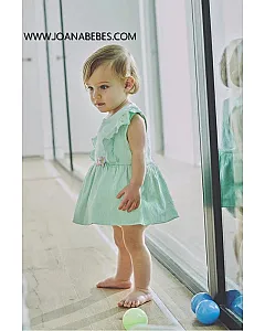 Vestido bebé sin mangas bambula