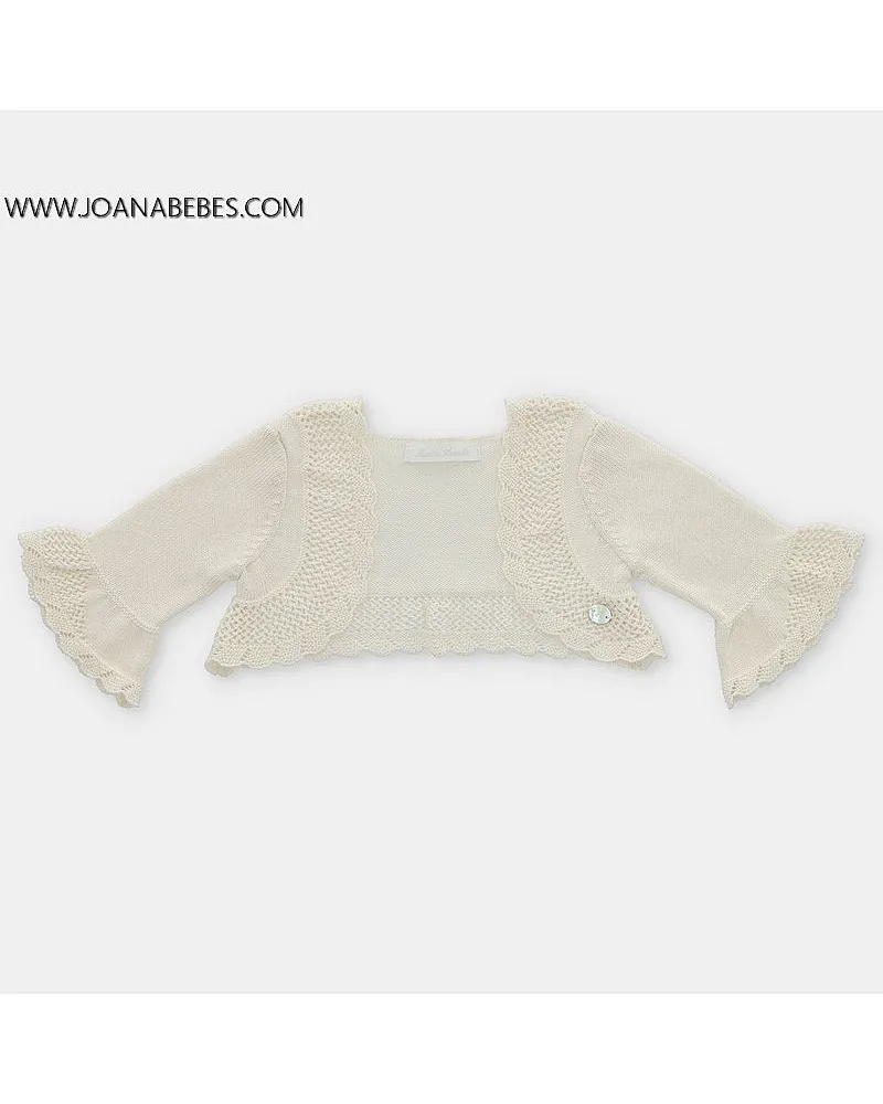 MARTIN ARANDA CARDIGAN PINTO CORTO CALADO FIRENZE