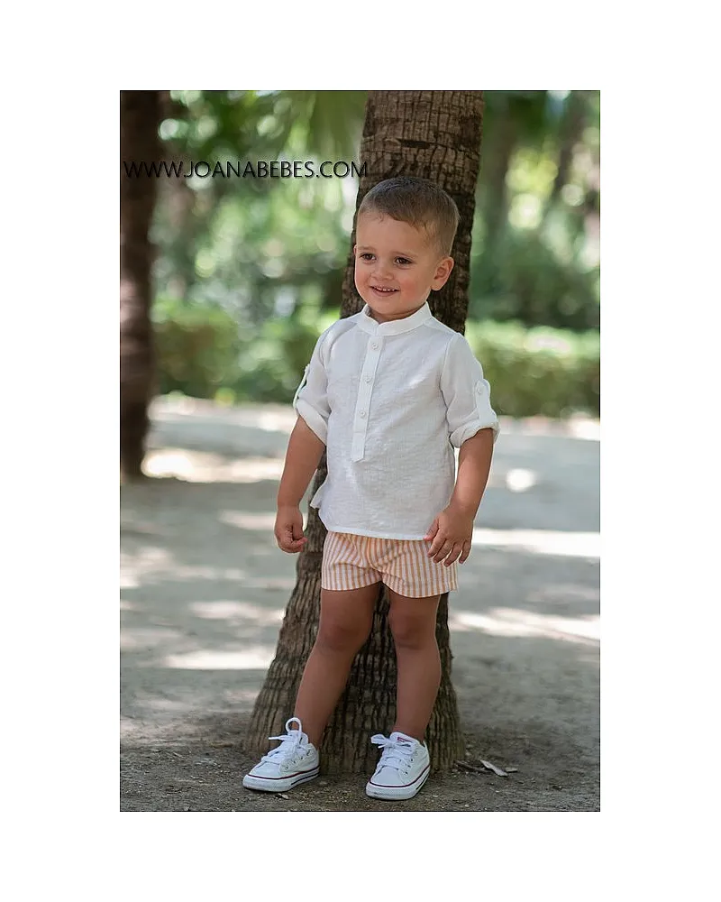 VERA PANTALON RAYAS PEQUEÑAS Y CAMISA VERA PANTALON RAYAS PEQUEÑAS Y CAMISA