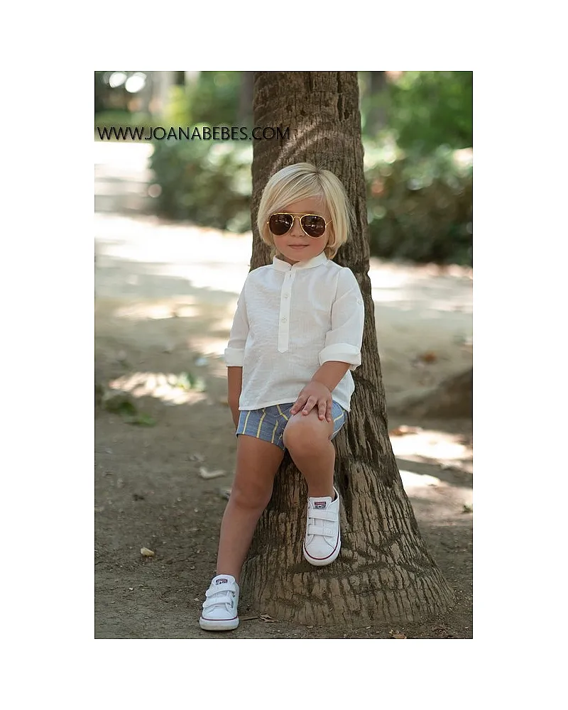 VERA PANTALON RAYAS ANCHAS Y CAMISA