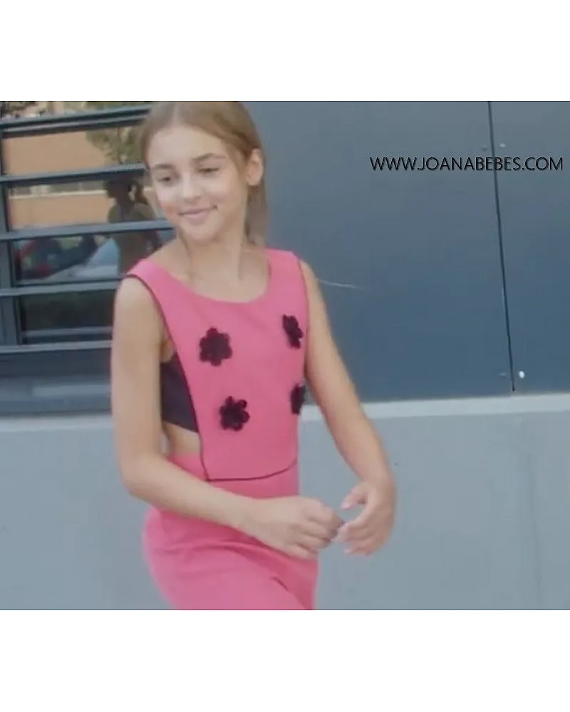 Mono Ceremonia coral - negro 614656 Amaya