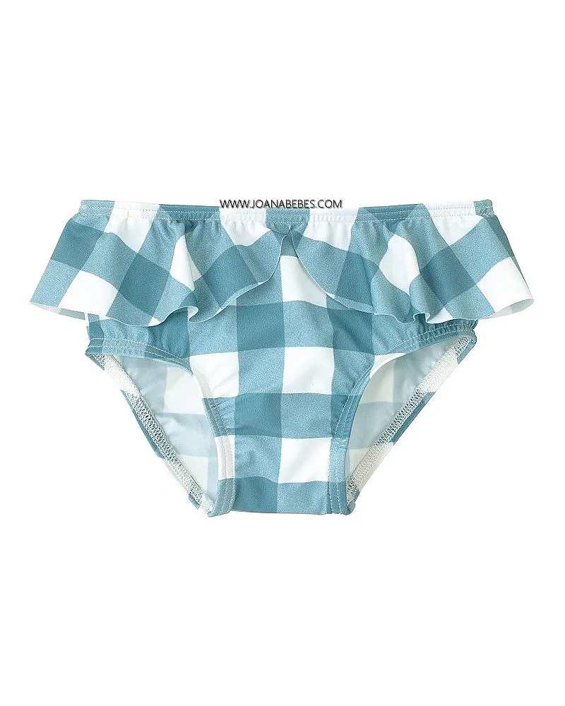 CALAMARO CULETIN CUADROS AZUL LAGO