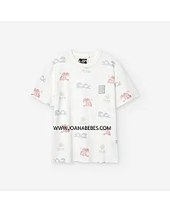 LOSAN CAMISETA LJBAP0103-25022 ECRU