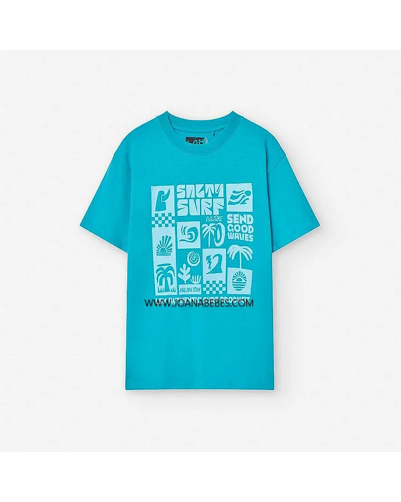 LOSAN CAMISETA LJBAP0103-25015 BLUE