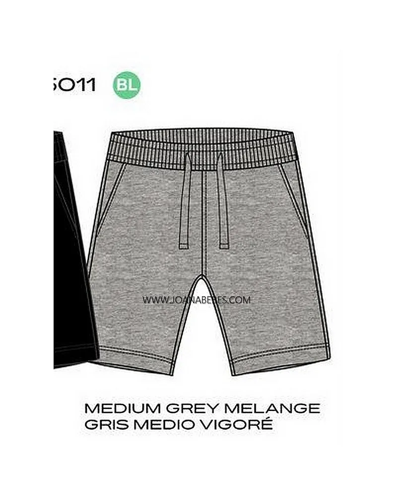 LOSAN BERMUDA ALGODON LIGHT GREY LJBAP0602-25011