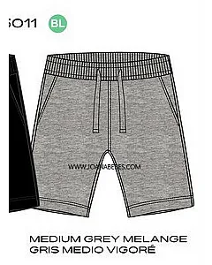 LOSAN BERMUDA ALGODON LIGHT GREY LJBAP0602-25011