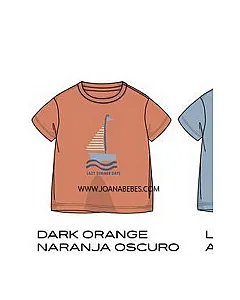 LOSAN CAMISETA DARK ORANGE