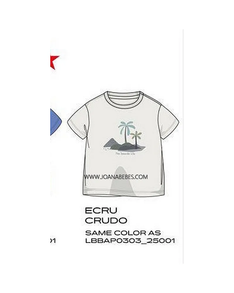 LOSAN CAMISETA ECRU