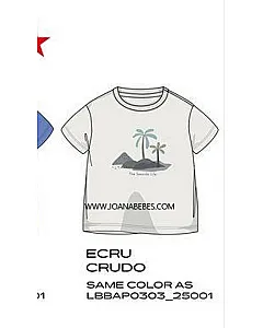 LOSAN CAMISETA ECRU