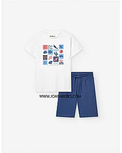 LOSAN CONJUNTO ALGODON LKBAP0602_25002 WHITE