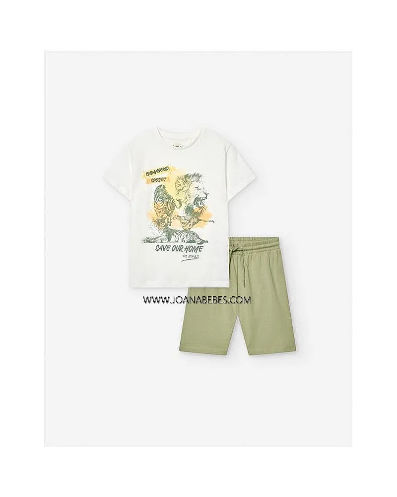 LOSAN CONJUNTO ALGODON ECRU LKBAP0602-25003 ECRU