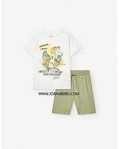 LOSAN CONJUNTO ALGODON ECRU LKBAP0602-25003 ECRU