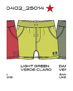 LOSAN BERMUDA ALGODON LIGHT GREEN