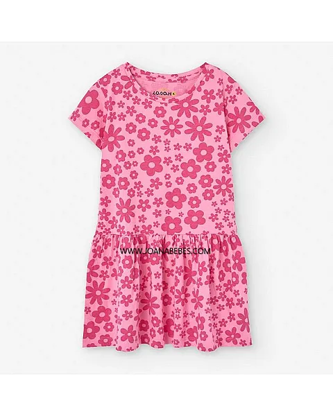 LOSAN VESTIDO ALGODON LKGAP0501-25001 PINK