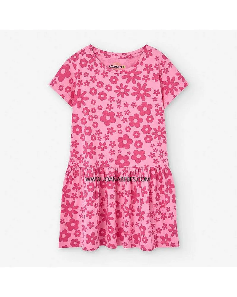 LOSAN VESTIDO ALGODON LKGAP0501-25001 PINK