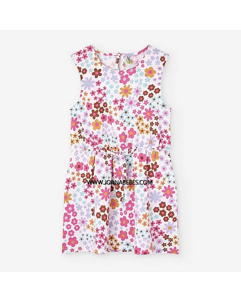 LOSAN VESTIDO ALGODON LKGAP0501-25002 ECRU