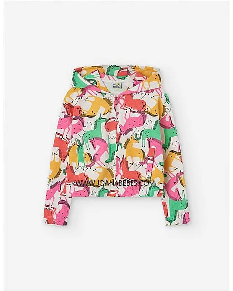 LOSAN CHAQUETA CON CAPUCHA UNICORNIOS