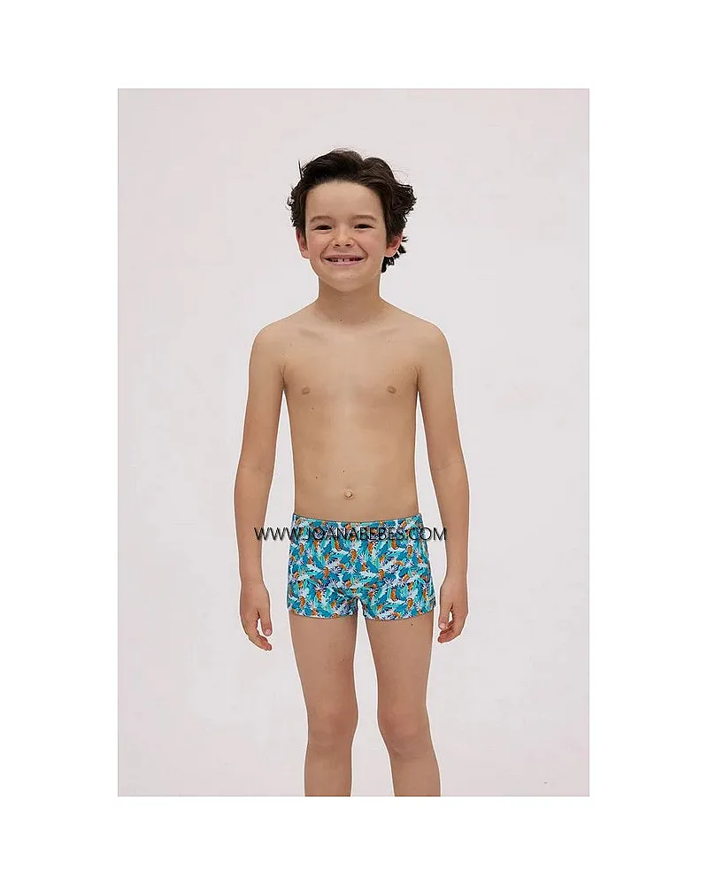 YSABEL MORA Bañador bóxer niño estampado gatos 93059