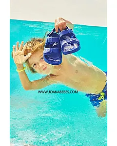 YSABEL MORA Sandalias infantiles de hebillas ajustables marino
