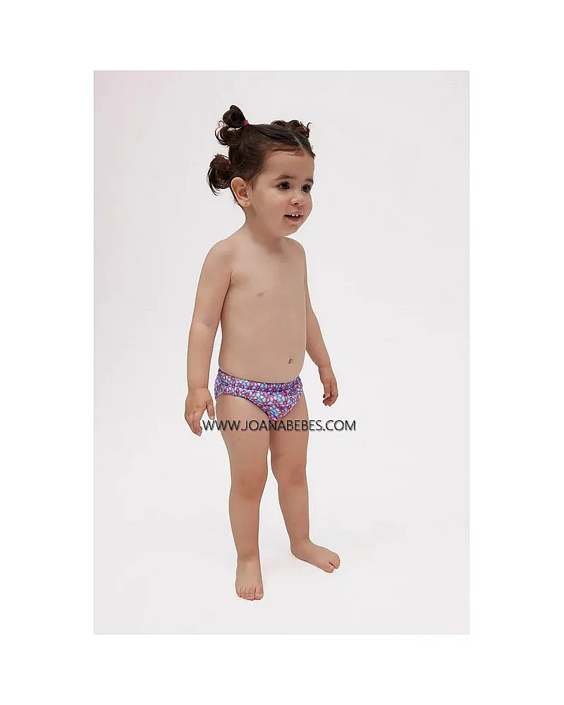 YSABEL MORA Bañador culetín antifugas bebé pequeñas flores 97052