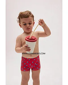 YSABEL MORA Bañador bóxer bebé estampado pulpos