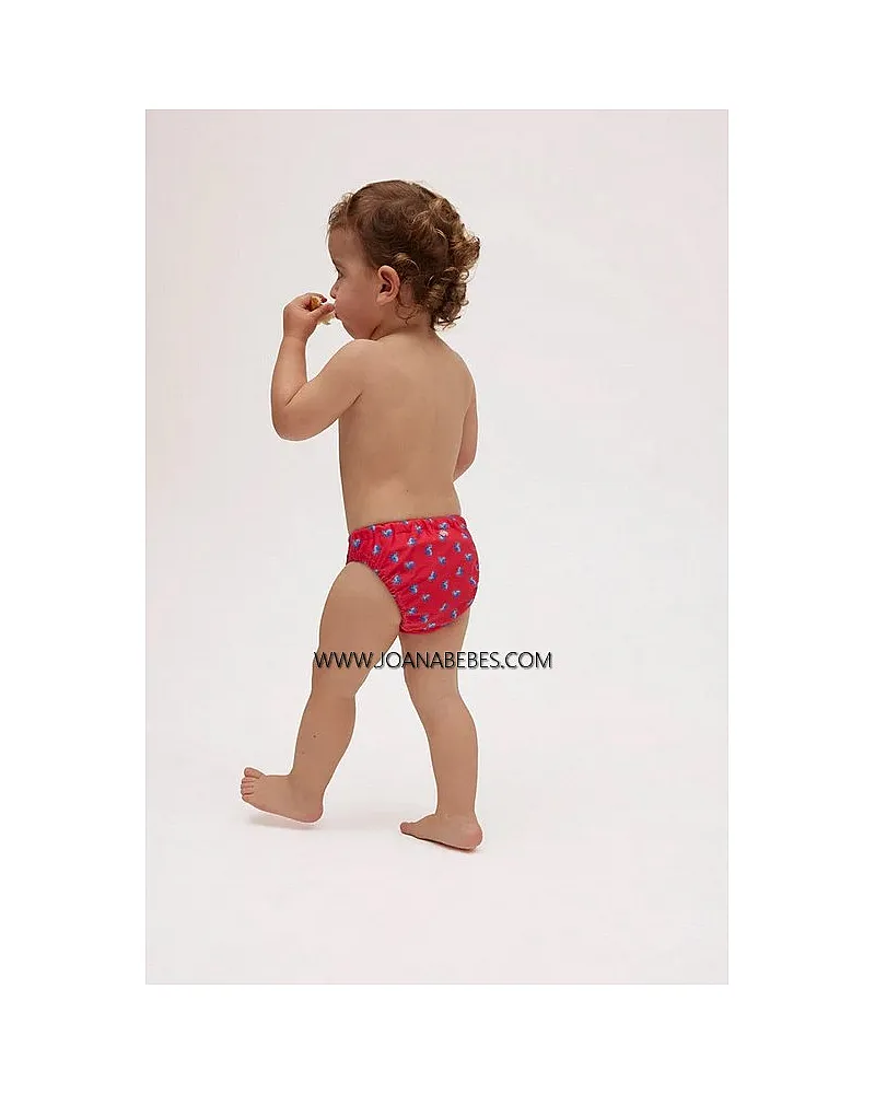 YSABEL MORA Bañador culetín antifugas bebé estampado pulpos
