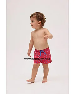 YSABEL MORA Bañador corto bebé estampado pulpos