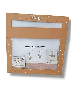 Juego sabanas DE PUNTO CUNA OCAS CAMEL